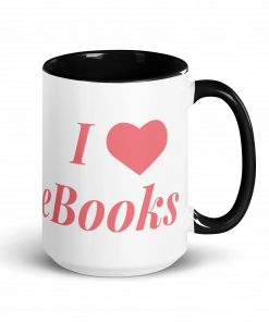 I heart eBooks Mug