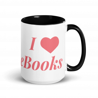 I heart eBooks Mug