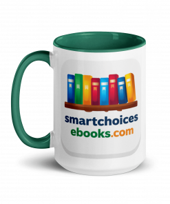 Ceramic white mug with colore inside
