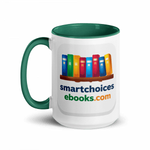 Ceramic white mug with colore inside