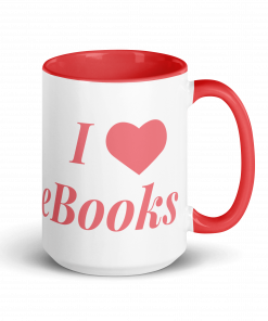 I heart eBooks Mug