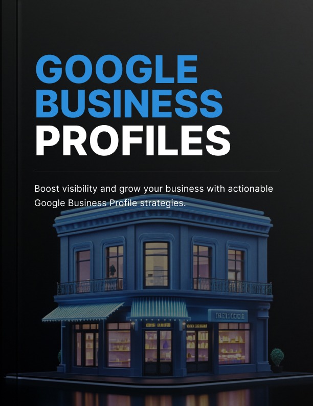 Google Business Profiles - Book Cover