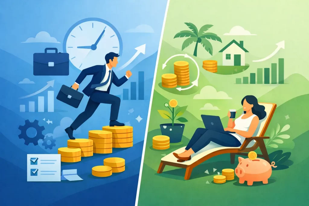 Active Income vs Passive Income Explained