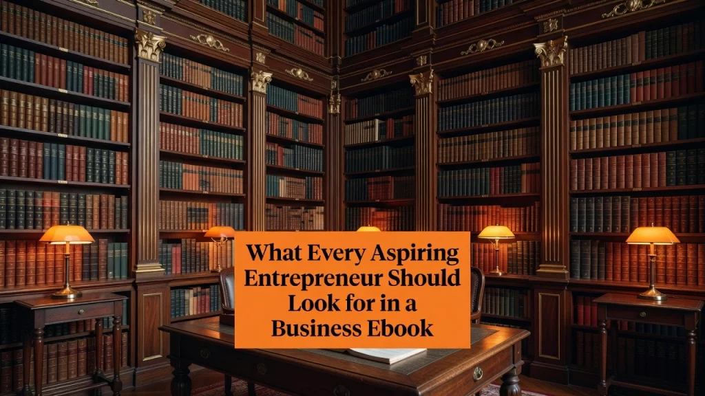 Professional header image for list-based article: What Every Aspiring Entrepreneur Should Look for in a Bus...