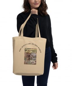 Alternative view of Why Jesus Came To This World - Tan Eco Tote Bag