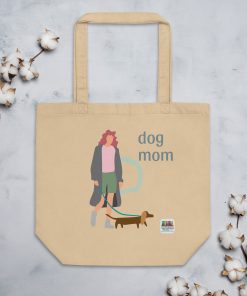 Alternative view of SCE "Dog Mom" Eco Tote Bag