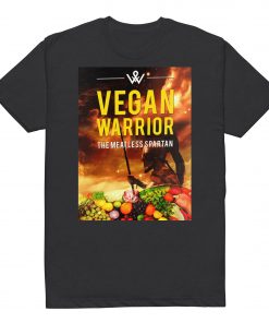 Vegan Warrior Unisex Fitted T-Shirt - Image 4