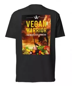 Vegan Warrior Unisex Fitted T-Shirt