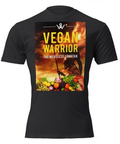Vegan Warrior Unisex Fitted T-Shirt - Image 5