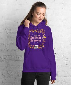 "Internet Princess" Cozy Classic Unisex Hoodie for Everyday Comfort - Image 8