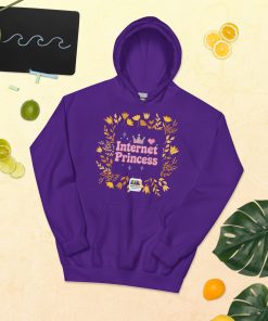 Alternative view of "Internet Princess" Cozy Classic Unisex Hoodie for Everyday Comfort