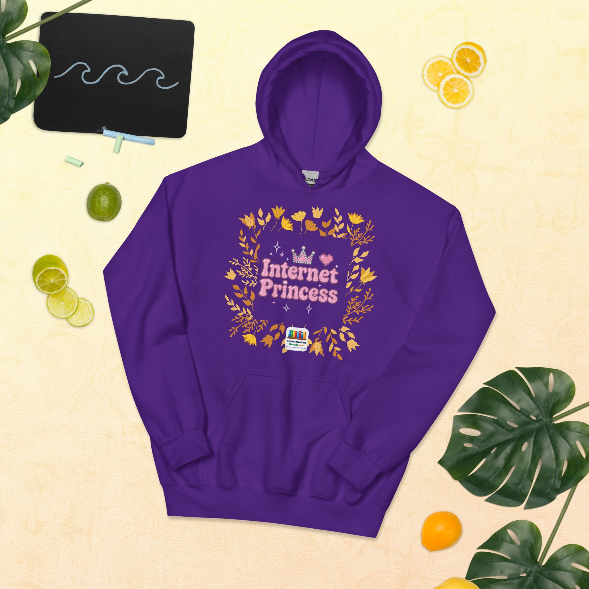 "Internet Princess" Cozy Classic Unisex Hoodie for Everyday Comfort - Image 2
