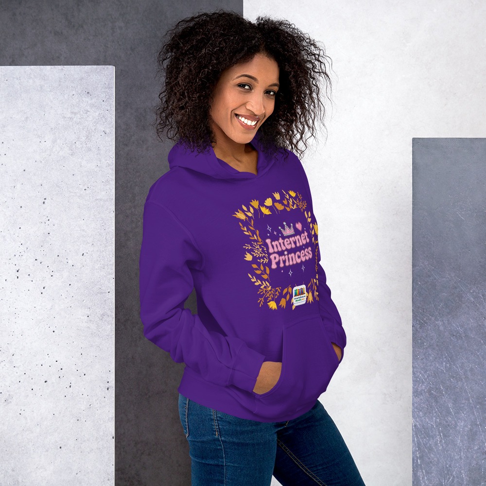 "Internet Princess" Cozy Classic Unisex Hoodie for Everyday Comfort - Image 5