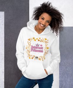 "Internet Princess" Cozy Classic Unisex Hoodie for Everyday Comfort - Image 6