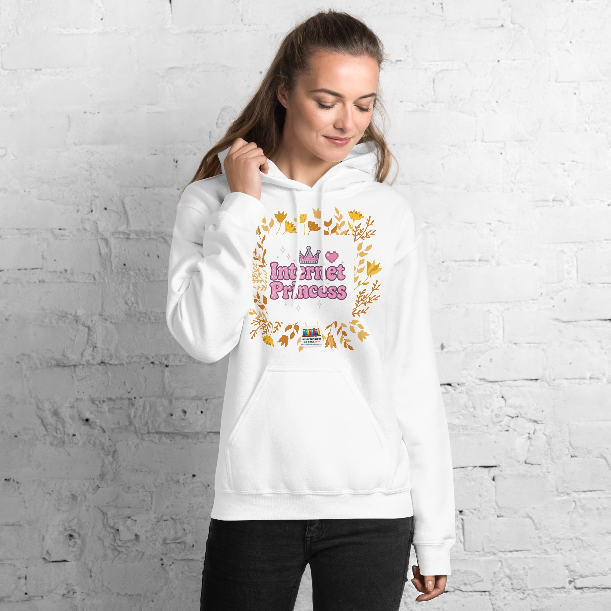 "Internet Princess" Cozy Classic Unisex Hoodie for Everyday Comfort - Image 9