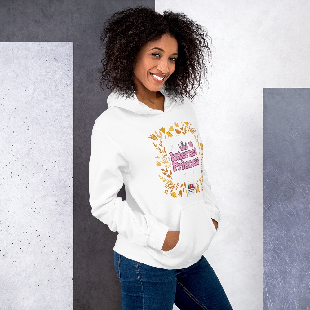 "Internet Princess" Cozy Classic Unisex Hoodie for Everyday Comfort - Image 7